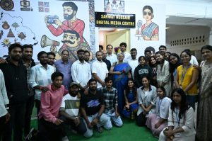 Sarwath Hussain Digital Media Center inaugurated at Osmania University