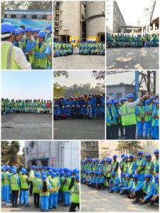 Ambuja Cements organises industrial exposure visit for SEDI Ambujanagar trainees