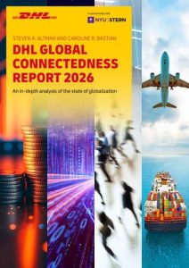 Globalization holds firm at a record level, whilethe U.S. and China continue to decouple– DHL Global Connectedness Report 2026