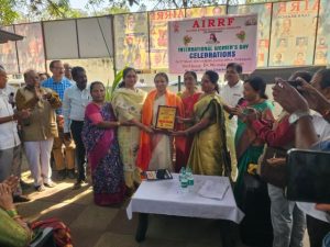 Aster Prime Hospital & AIRRF Celebrate International Women’s Day with Health Camp for Railway Pensioners