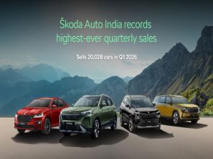 Škoda Auto India continues surge; records highest-ever quarterly sales in Q1 2026