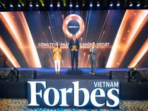 Vietjet Ranked Among Vietnam’s Top 50 Best Listed Companies by Forbes